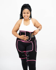 FULL WAIST TRAINER WITH THIGH ERASER – Body by Katy