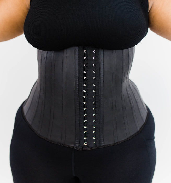  Original Steel Boned Tight Lacing Waist Training Soft Velvet  Overbust Club Corset Bustier C75 (2XS/20(for Body Waist 23-24), Black):  Clothing, Shoes & Jewelry