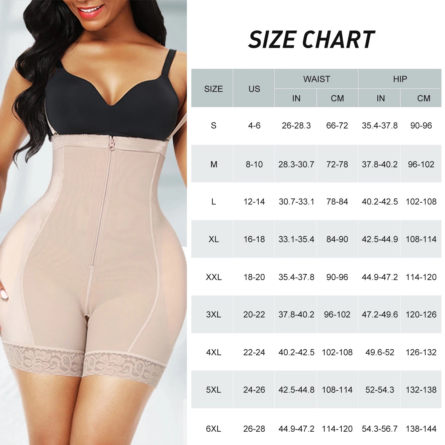 Tummy Wrap Waist Trainer With Butt Lifter - Max Shapewear