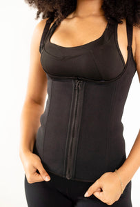 Double Thermal/ Double Compression Workout Waist Slimming Vest