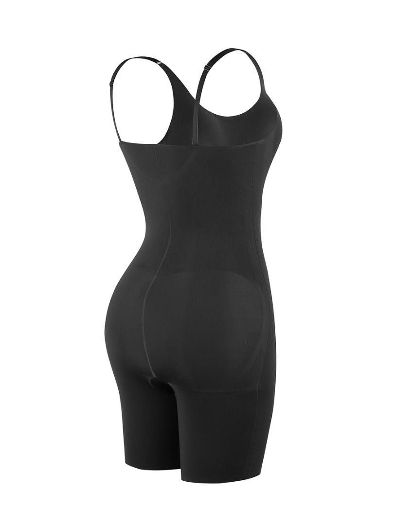 Enamor Women's Synthetic High Waisted Slimmer Body Shapwear -  BR08(BR08-Black-M) : : Fashion